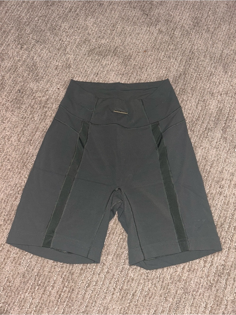 Gymshark x Whitney Simmons Black High-Rise Bike Shorts
